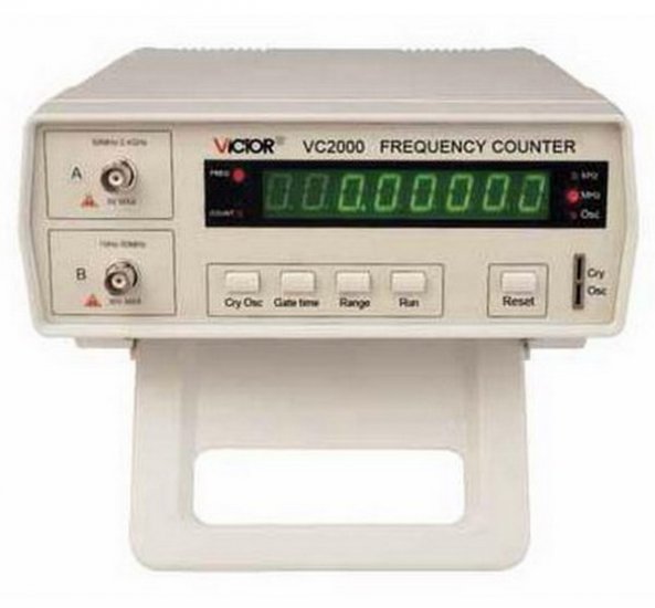 VC2000 Digital High Precision Frequency Counter 10Hz-2.4GHz - Click Image to Close