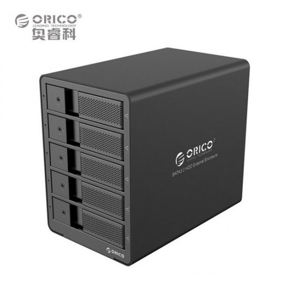 ORICO 9558RU3 5-bay 3.5'' USB3.0 Raid HDD Enclosure - Click Image to Close
