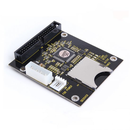Adapter SD to 3.5" IDE Male - Click Image to Close