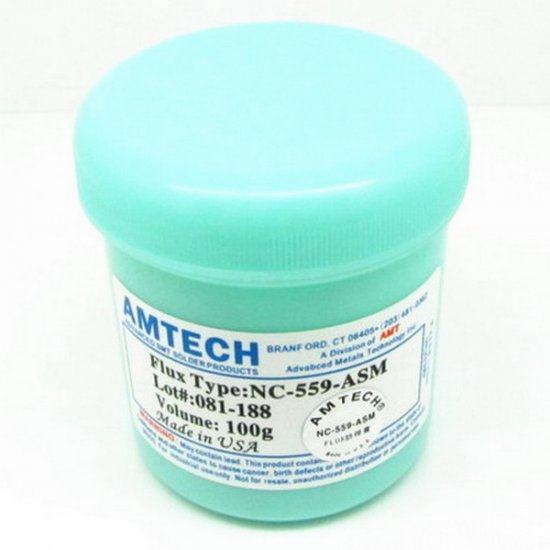 Amtech NC-559-ASM Flux Paste 100g - Click Image to Close