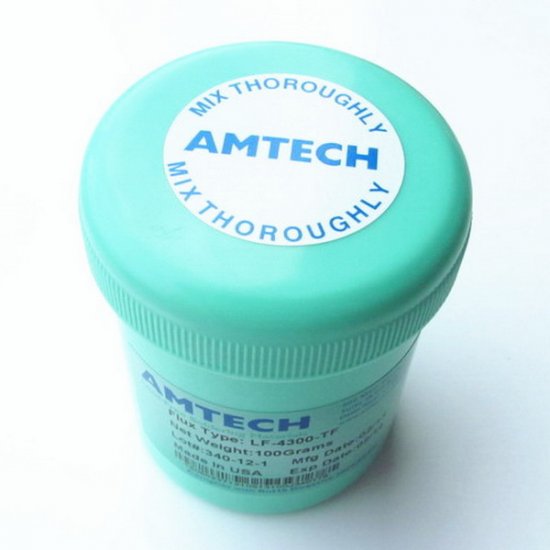 Amtech LF-4300-TF Flux Paste 100g - Click Image to Close