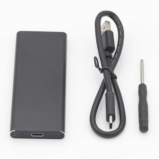 Adapter M.2 NGFF to USB3.1 Type-C with Case - Click Image to Close
