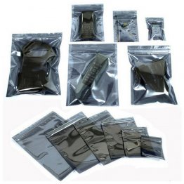 100pcs Anti-Static Aluminum Storage Ziplock Bag 170x230mm