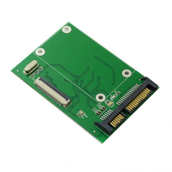 Adapter 1.8" CE to SATA 7+15pin Male - Click Image to Close