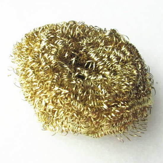 Soldering Tip Cleaner Replacement Brass Wire Sponge - Click Image to Close