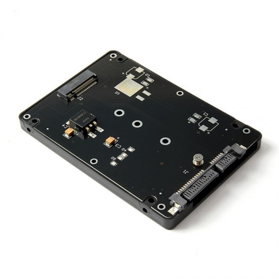 Adapter M.2 NGFF to SATA Male with Case - Click Image to Close
