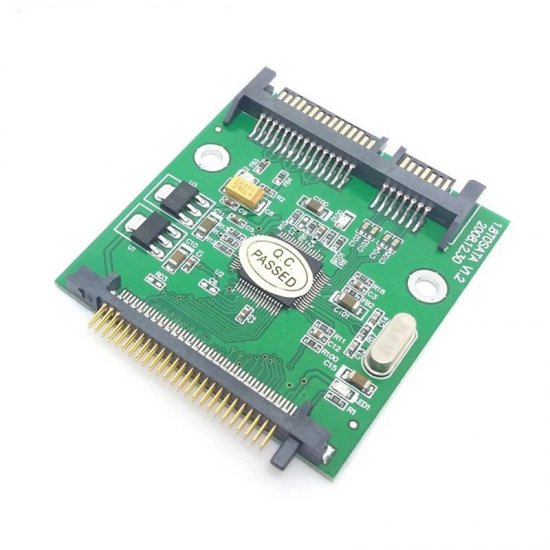 Adapter 1.8" IDE Male to SATA Male - Click Image to Close