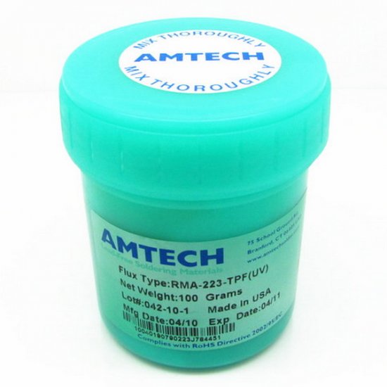 Amtech RMA-223-TPF Flux Paste 100g - Click Image to Close