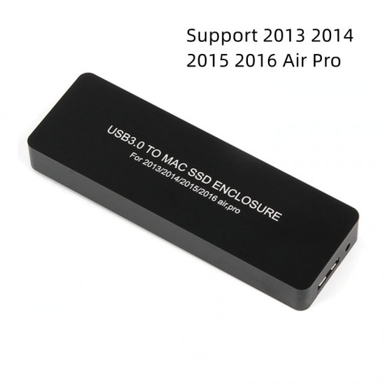 Adapter 16+12pin SSD to USB3.0 with Case for Air Pro 2013-16 - Click Image to Close