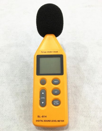 Digital Instruments Sound Level Meter SL-814 - Click Image to Close