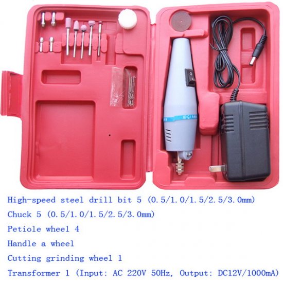 Mini drill set Mini Drill Grinder Kit micro-drill - Click Image to Close