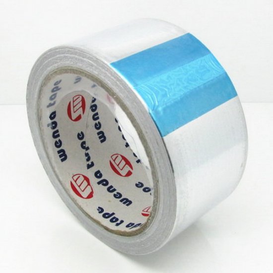 Aluminum Effect Pedal Foil EMI Shield Tape 50mm x 40M x 0.06mm - Click Image to Close