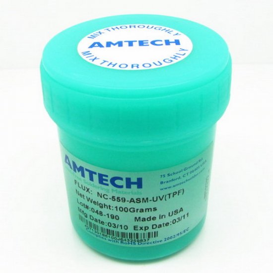 Amtech NC-559-ASM-UV Flux Paste 100g - Click Image to Close