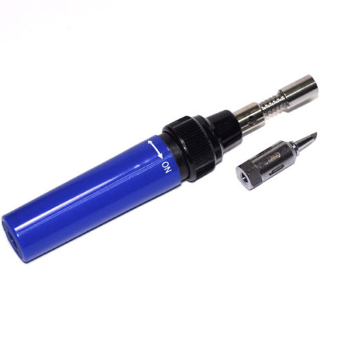 Mini Cordless 8ml Gas Soldering Solder Iron Torch Tools Tip Kit - Click Image to Close