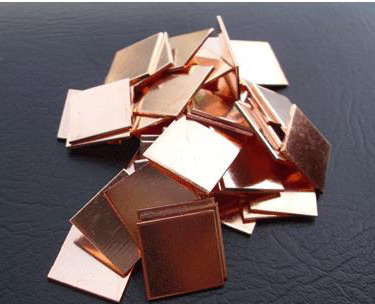 Thermal Pure Copper Pad Shim 15mm x 15mm x 0.8mm - Click Image to Close