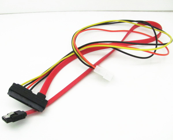 SATA HDD Data + Power Cable - Click Image to Close