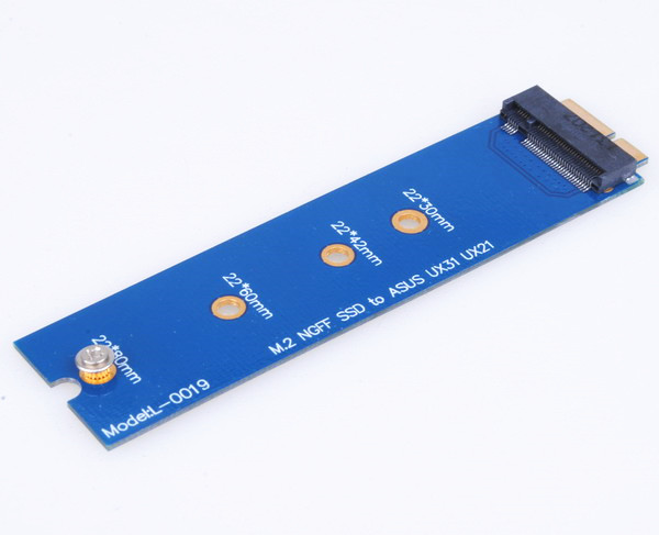 Adapter M.2 NGFF B-key SSD to ASUS UX31 UX21 - Click Image to Close