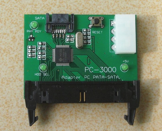 Adapter PATA to SATA for PC3000 PCI - Click Image to Close