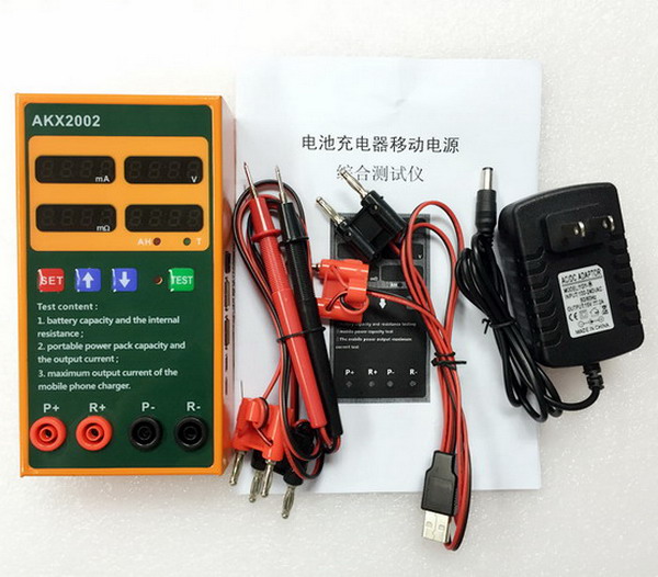 AKX-2002 Tester for Battery Charger / Mobile Power Supply - Click Image to Close
