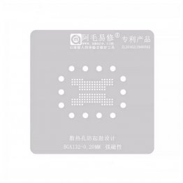 SSD Flash BGA132 Stencil Heat Directly 0.2mm