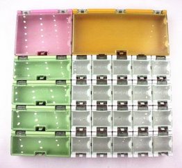 26pcs SMT SMD Kit Components Storage Box