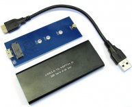 Adapter NGFF M.2 SSD to USB 3.0 with Case