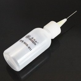 50ml Superb Rosin Water/Alcohol/Soldering Glue Bottle w/ Needle