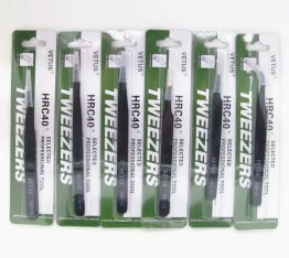 6pcs Anti-Static Tweezers