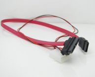 7+6 Pin SATA to SATA + 4 Pin Power Cable