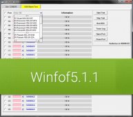 Winfof 5.1.1 Professional Seagate HDD Maintenance Software
