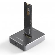 Docking Station SSD M.2 Nvme & SATA to USB3.1 Type-C