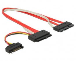 SFF-8639 SATA 3.2 & 15Pin Power to SFF-8482 SAS Data Raid Cable