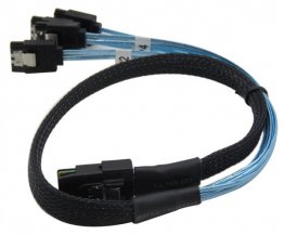 Mini SAS 36Pin SFF-8087 to 4 SATA 7Pin HDD Cable