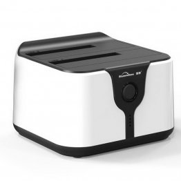 HDD Dual External 3.5" 2.5" Clone Hard Drive Docking Station