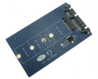 Adapter NGFF M.2 SSD to SATA 15+7pin Male