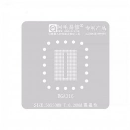 SSD Flash BGA316 Stencil Heat Directly 0.2mm