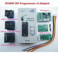 RT809F Programmer + 6pcs Adapters