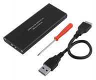 Adapter B+M key SATA M.2 SSD to USB3.0 with Case