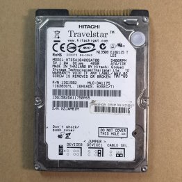 HTS541040G9AT00/2.5"/DA1175/Thailand/0A21010