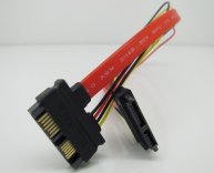SATA 7+6 Pin Male to Female Power Data Cable