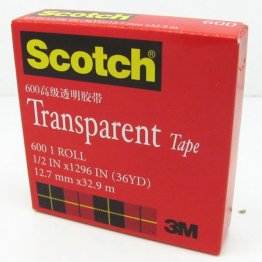 3M Scotch Transparent Tape 12.7mm x 32.9M