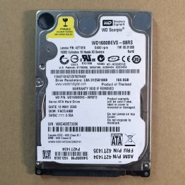 WD1600BEVS/2.5"/FACTJABB/Thailand/701450